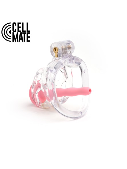 Pas cnoty Guardian Chastity Cage Clear Size 3 CELLMATE