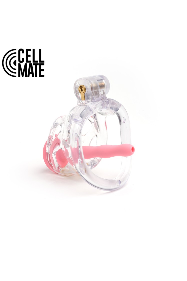 Pas cnoty Guardian Chastity Cage Clear Size 3 CELLMATE
