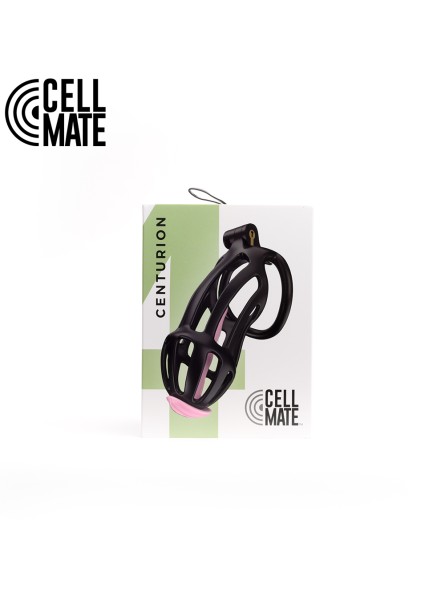Pas cnoty Centurion Chastity Cage Black Size 4 CELLMATE