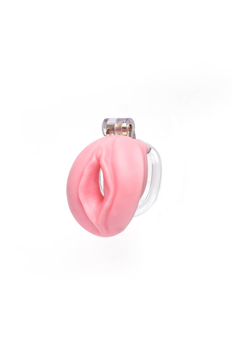 Pas cnoty Pussyfyer Chastity Cage Pink CELLMATE