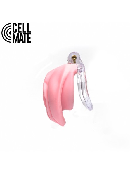 Pas cnoty Pussyfyer Chastity Cage Pink CELLMATE
