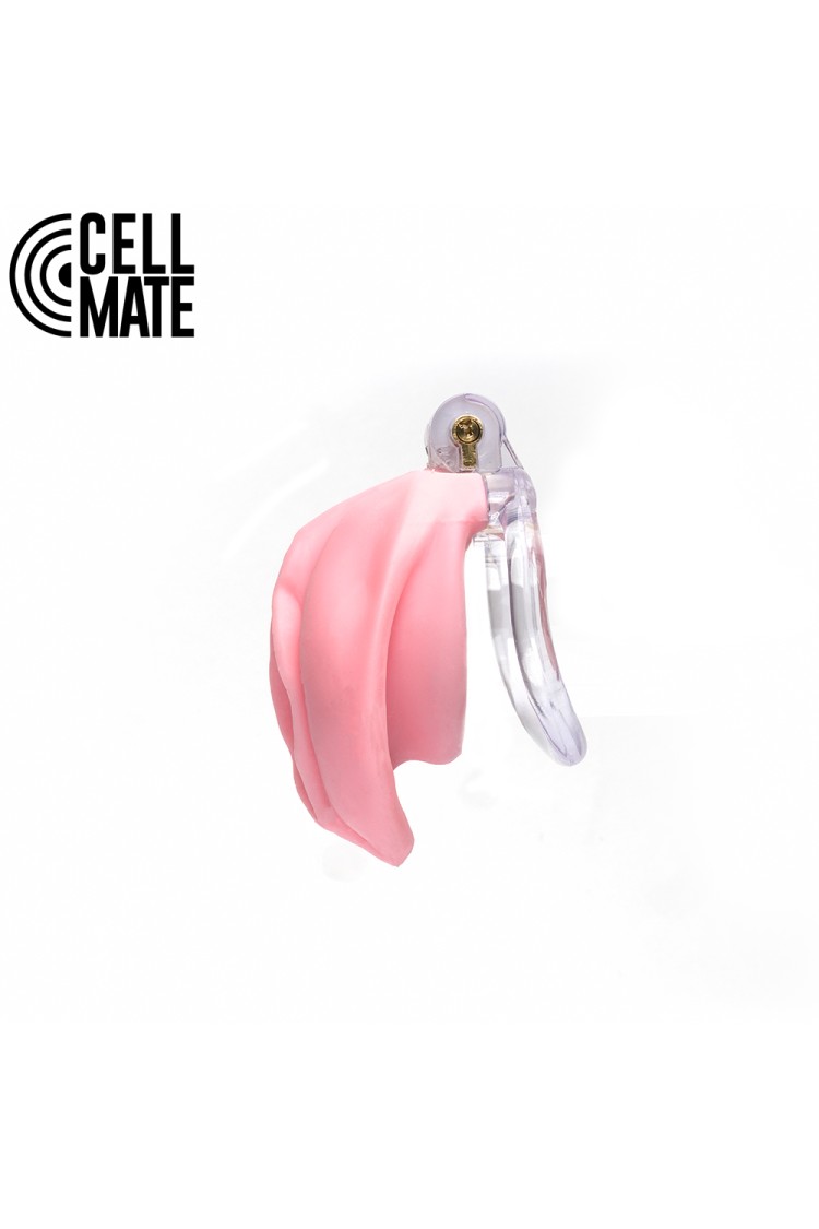 Pas cnoty Pussyfyer Chastity Cage Pink CELLMATE