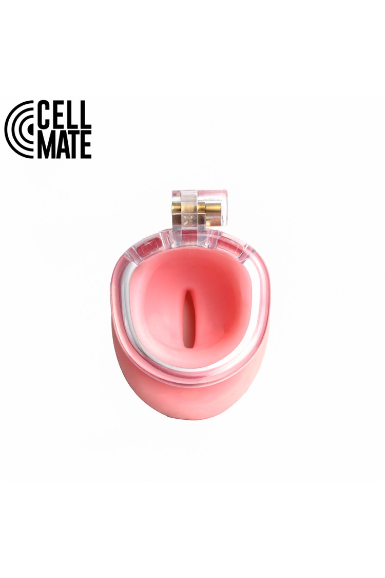 Pas cnoty Pussyfyer Chastity Cage Pink CELLMATE