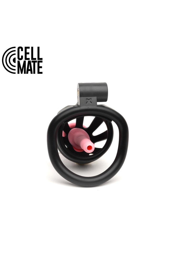 Pas cnoty Centurion Chastity Cage Black Size 4 CELLMATE