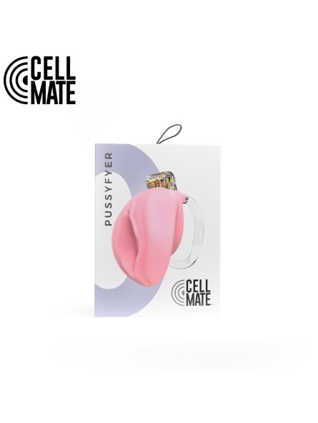 Pas cnoty Pussyfyer Chastity Cage Pink CELLMATE