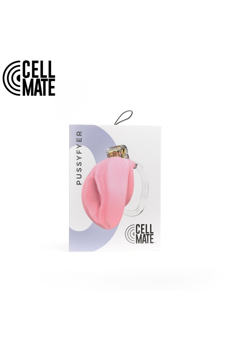 Pas cnoty Pussyfyer Chastity Cage Pink CELLMATE