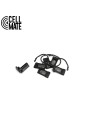 Pas cnoty Centurion Chastity Cage Black Size 4 CELLMATE