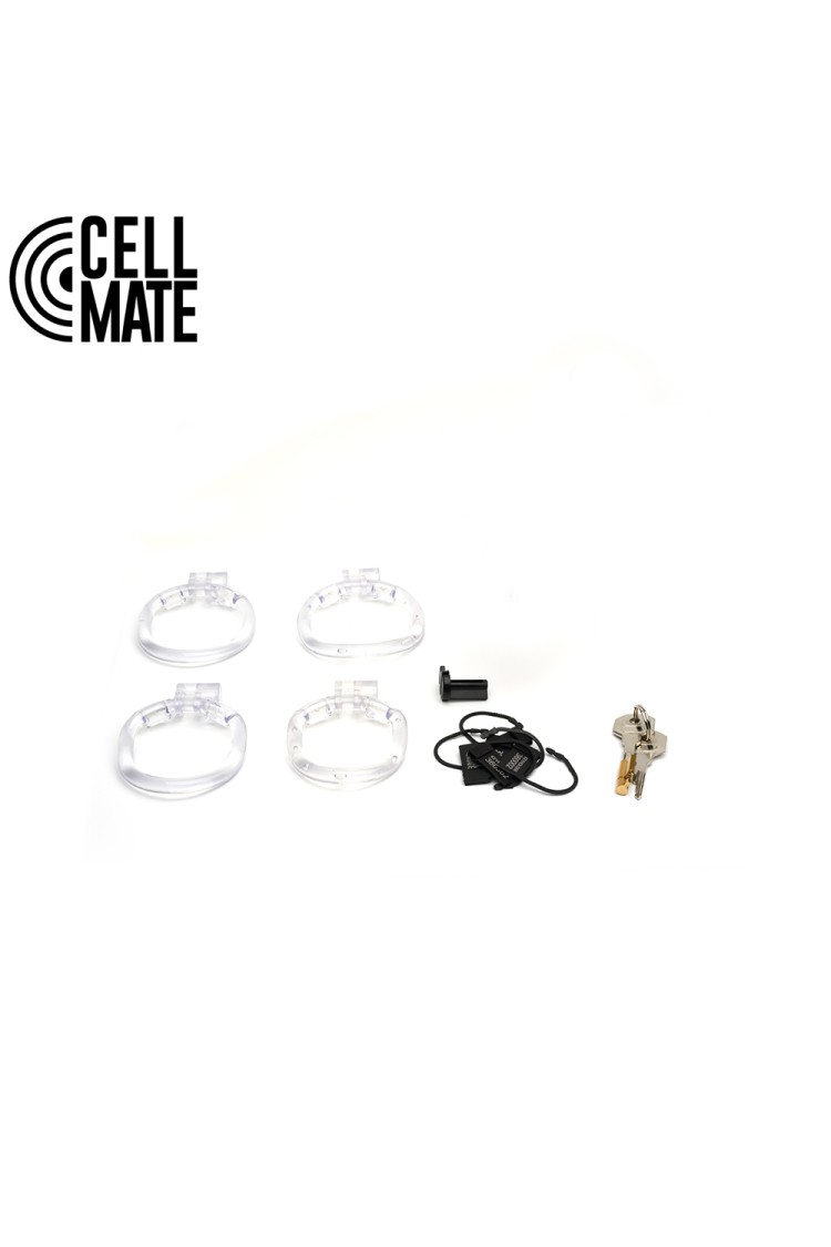 Pas cnoty Pussyfyer Chastity Cage Pink CELLMATE