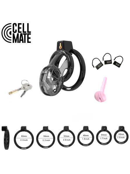 Pas cnoty Gladiator Soft Chastity Cage Size 1 CELLMATE