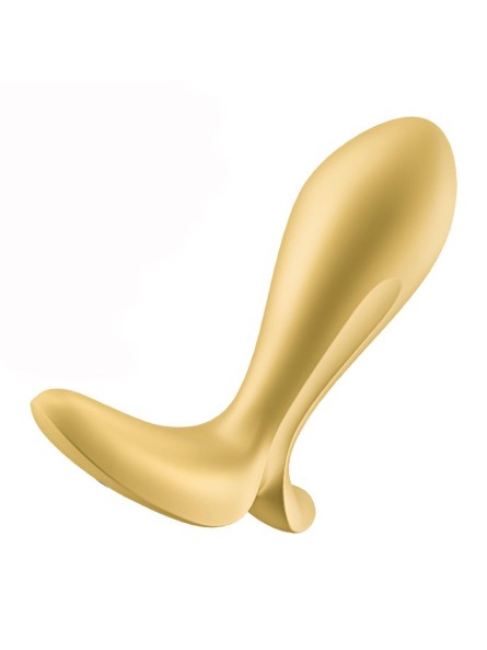 Wibrujący korek analny Intensity Plug gold Satisfyer