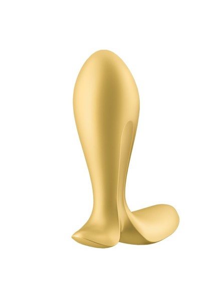Wibrujący korek analny Intensity Plug gold Satisfyer