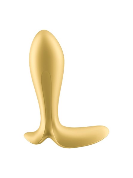 Wibrujący korek analny Intensity Plug gold Satisfyer