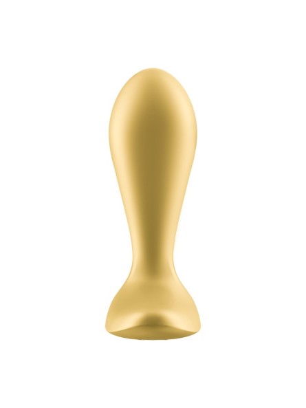 Wibrujący korek analny Intensity Plug gold Satisfyer
