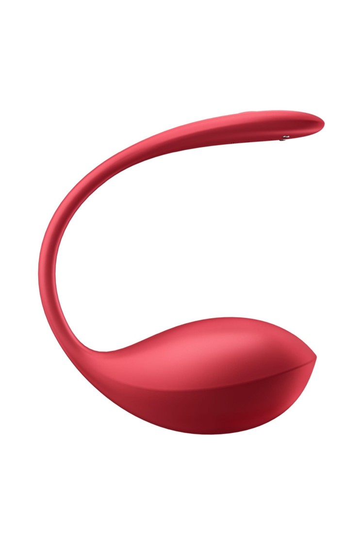 Jajeczko wibrujące Shiny Petal red Connect App Satisfyer