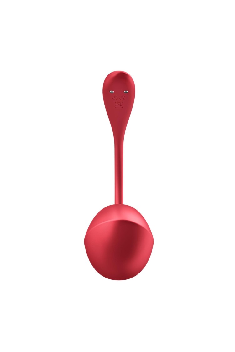 Jajeczko wibrujące Shiny Petal red Connect App Satisfyer