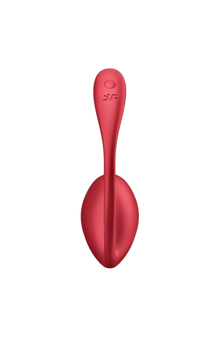 Jajeczko wibrujące Shiny Petal red Connect App Satisfyer