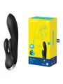 Wibrator króliczek Double Flex Connect App Black Satisfyer