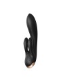 Wibrator króliczek Double Flex Connect App Black Satisfyer
