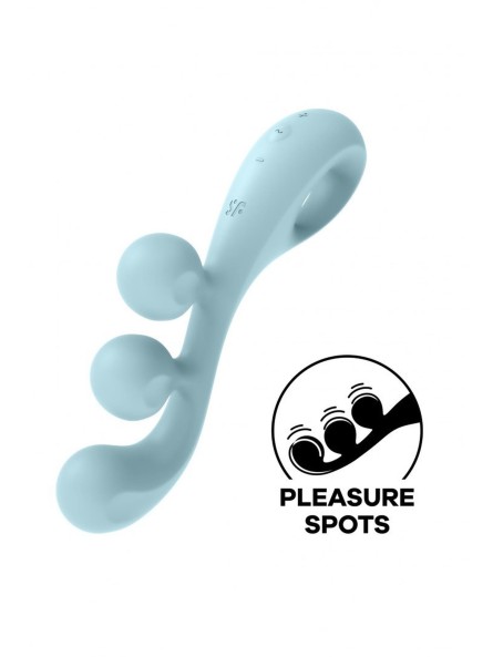 Potrójny wibrator Tri Ball 2 light blue Satisfyer
