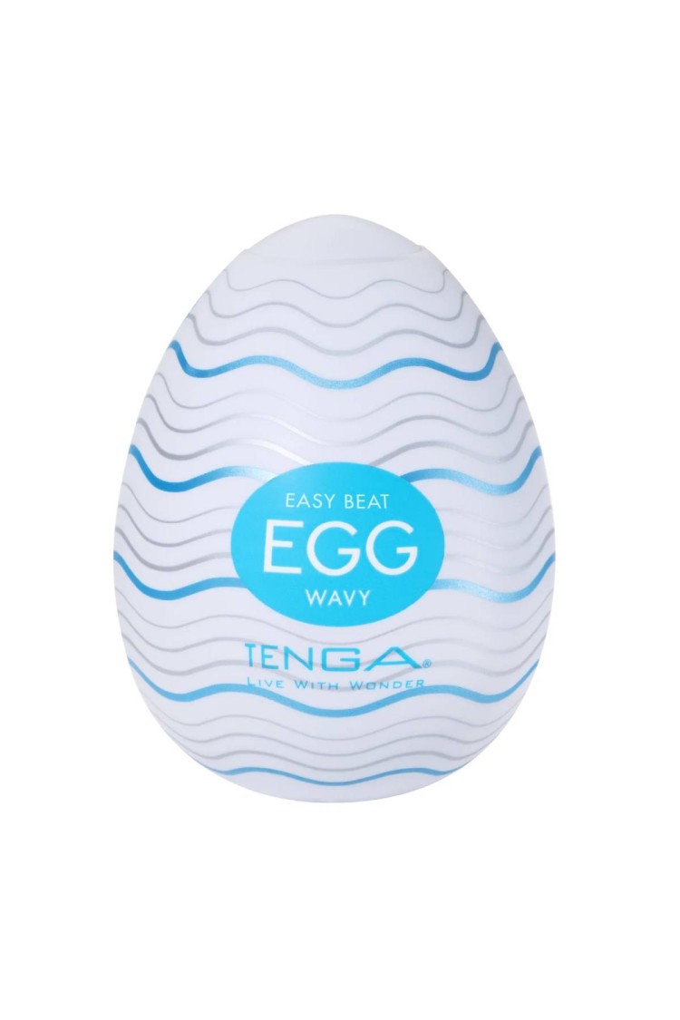 Masturbator jednorazowy Egg Wavy Tenga