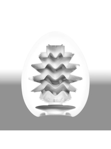 Masturbator jednorazowy Egg Wavy Tenga