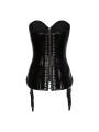 Gorset Black Amber Corset Black S Guilty Pleasure