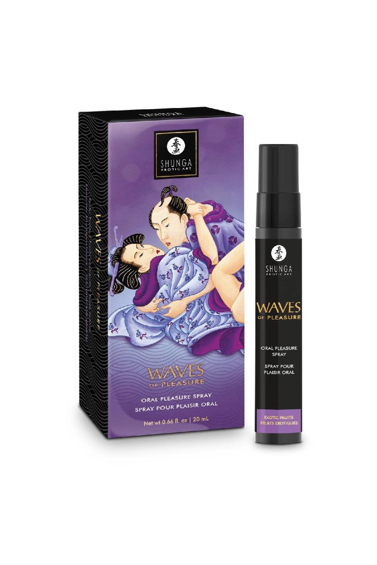 Spray do seksu oralnego Waves of Pleasure Exotic Fruits 20ml Shunga