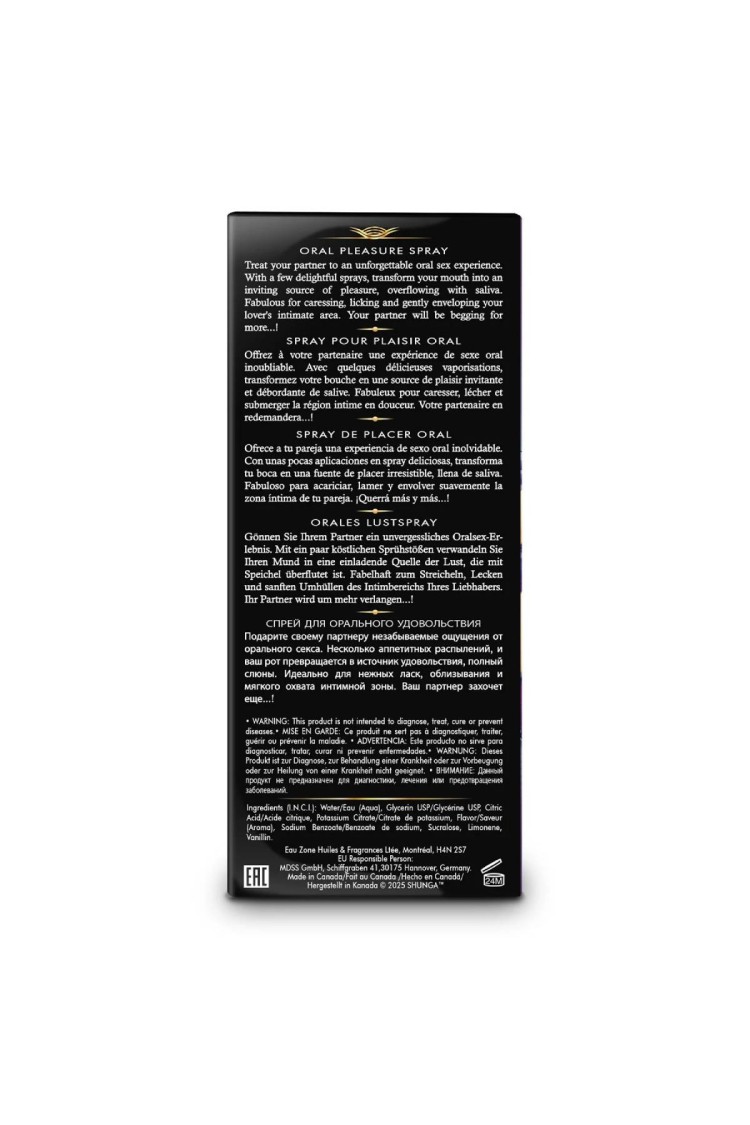 Spray do seksu oralnego Waves of Pleasure Exotic Fruits 20ml Shunga