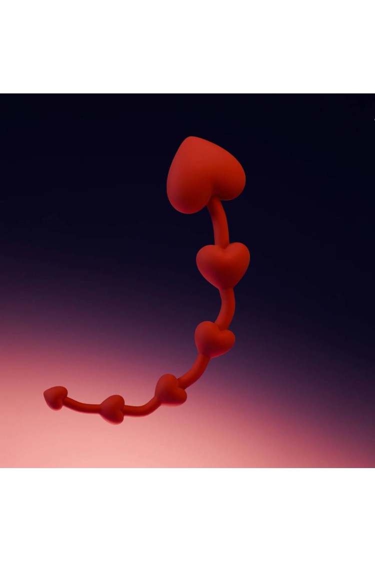 Koraliki analne serduszka Heart Anal Beads Upko