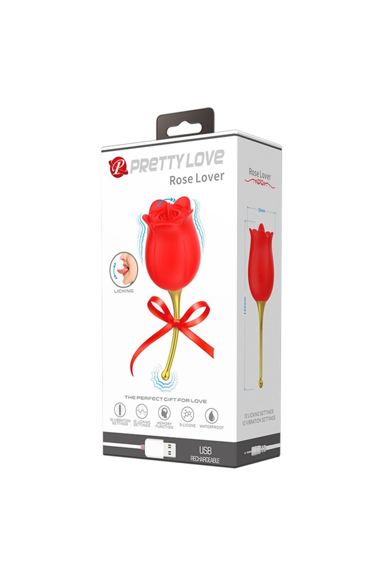 WIBRATOR PRETTY LOVE - ROSE LOVER