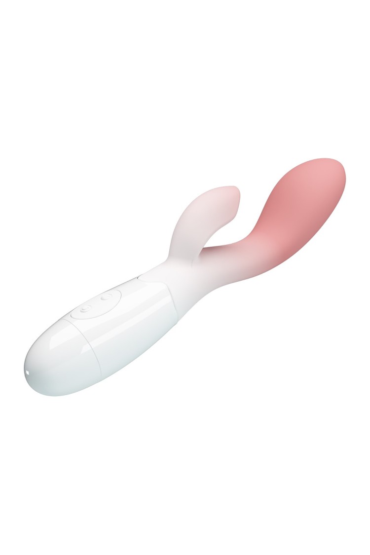 WIBRATOR PRETTY LOVE BRIGHTY WHITE-PINK
