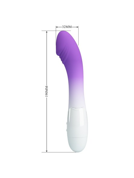 WIBRATOR PRETTY LOVE ELEMENTAL WHITE-PURPLE