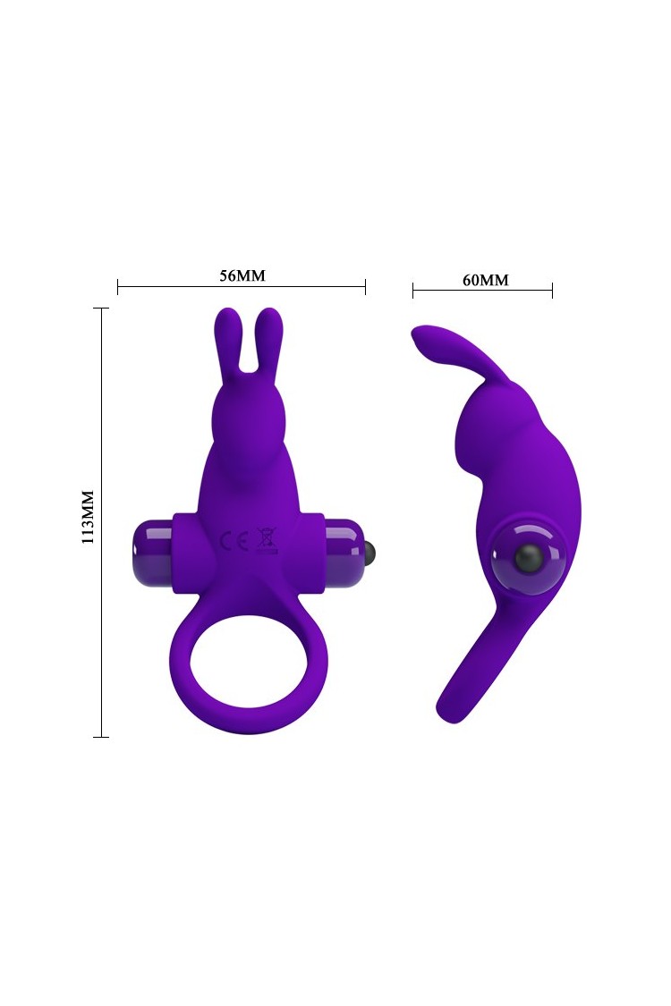 PIERŚCIEŃ PRETTY LOVE - VIBRANT PENIS RING 1
