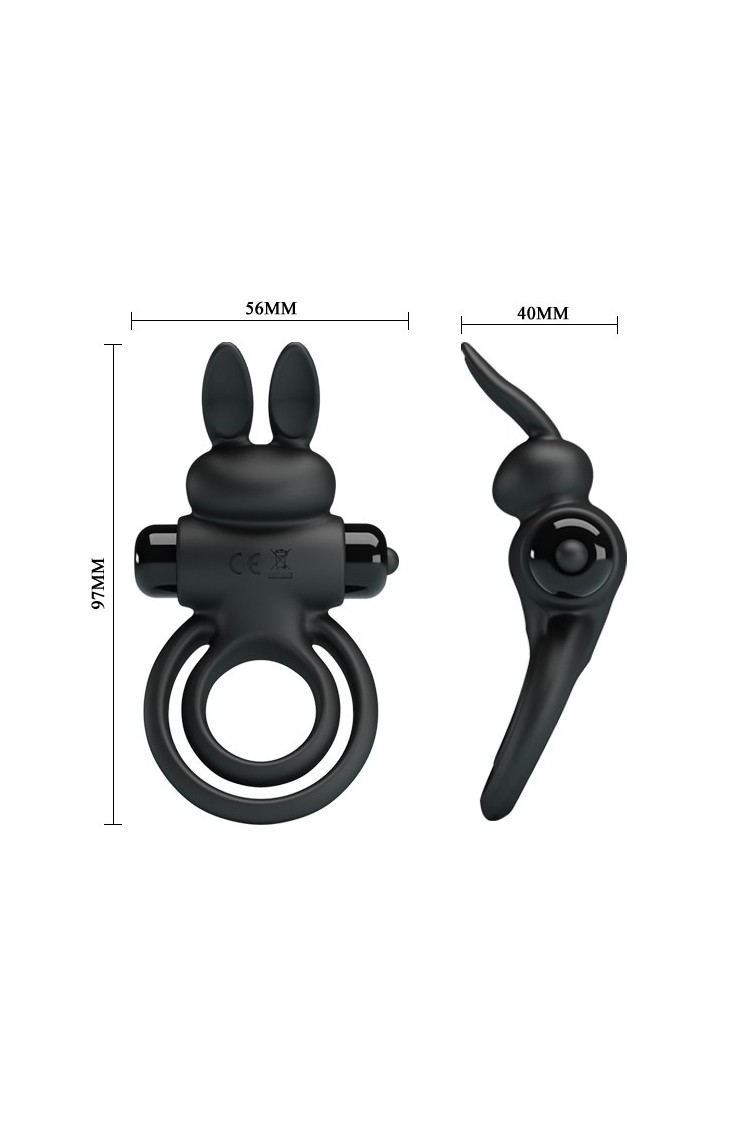 PIERŚCIEŃ PRETTY LOVE - VIBRANT PENIS RING 3