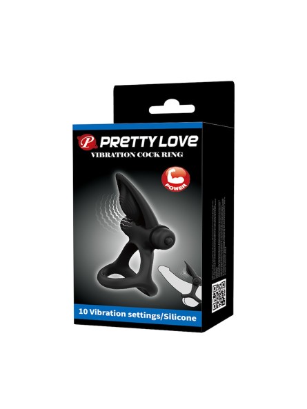 PIERŚCIEŃ PRETTY LOVE VIBRATION COCK RING