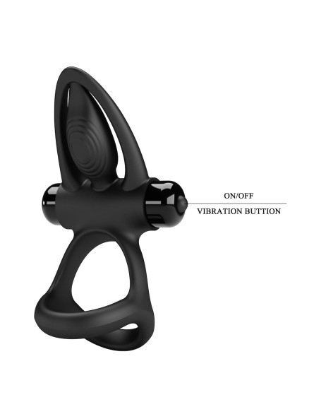 PIERŚCIEŃ PRETTY LOVE VIBRATION COCK RING