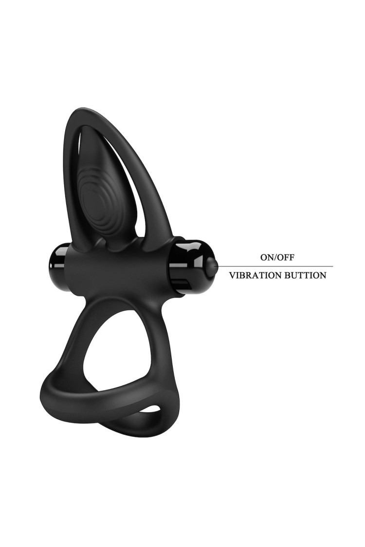 PIERŚCIEŃ PRETTY LOVE VIBRATION COCK RING