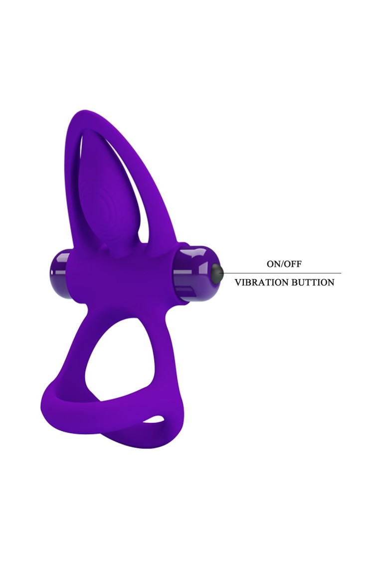 PIERŚCIEŃ PRETTY LOVE VIBRATION COCK RING