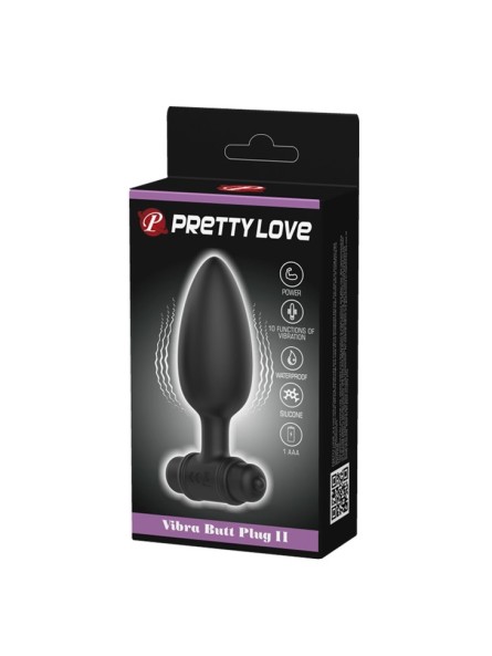 KOREK PRETTY LOVE - VIBRA BUTT PLUG II