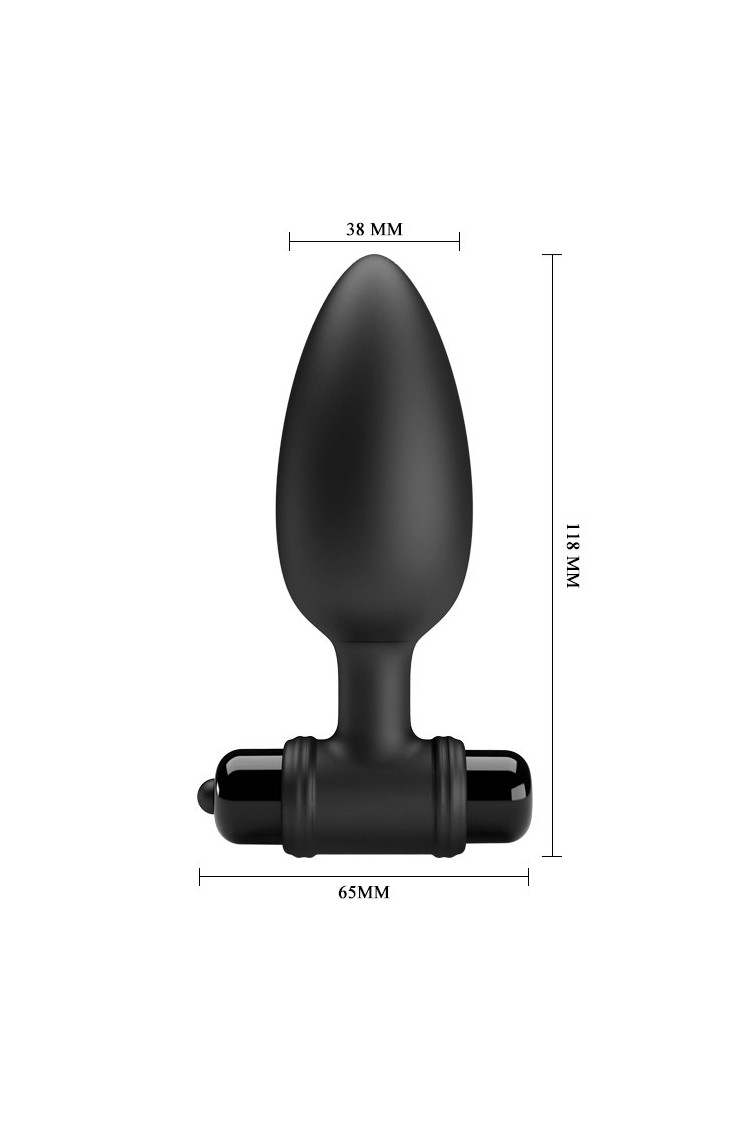 KOREK PRETTY LOVE - VIBRA BUTT PLUG II