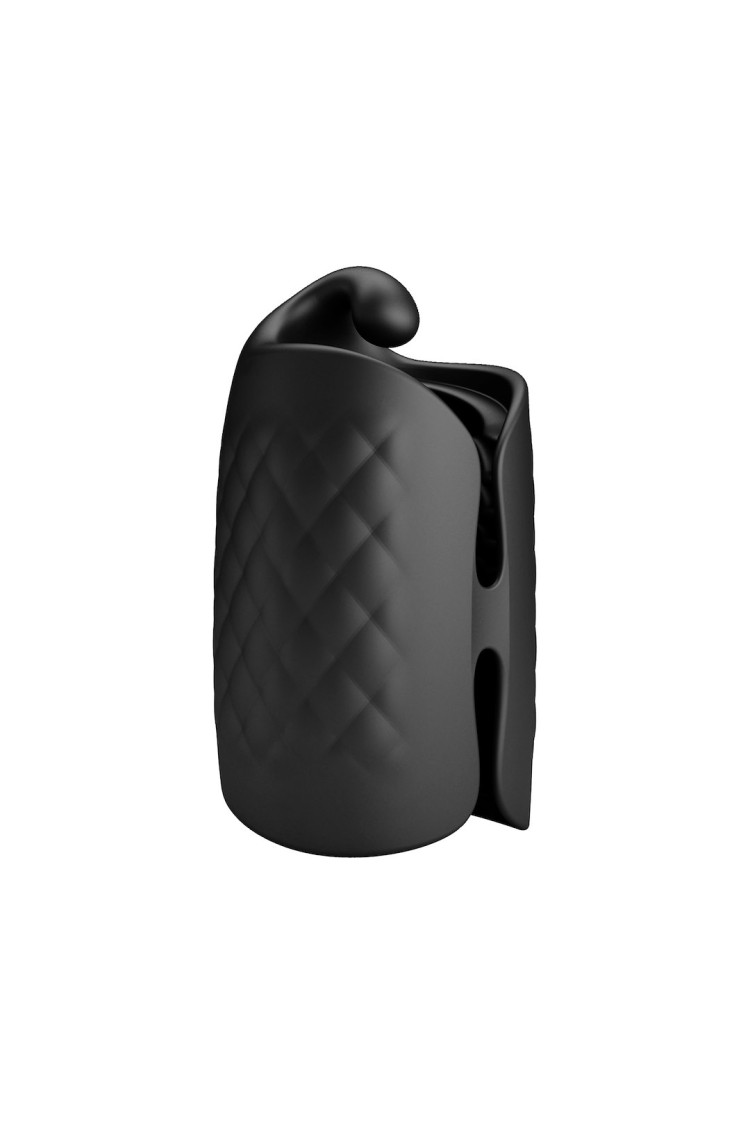 MASAŻER PRETTY LOVE BLACK GLANS TRAINER