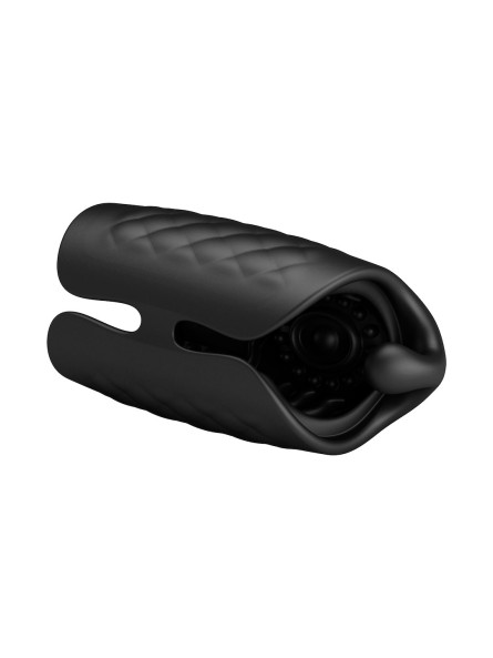 MASAŻER PRETTY LOVE BLACK GLANS TRAINER