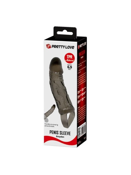 NAKŁADKA PRETTY LOVE PENIS SLEEVE BRAYDEN