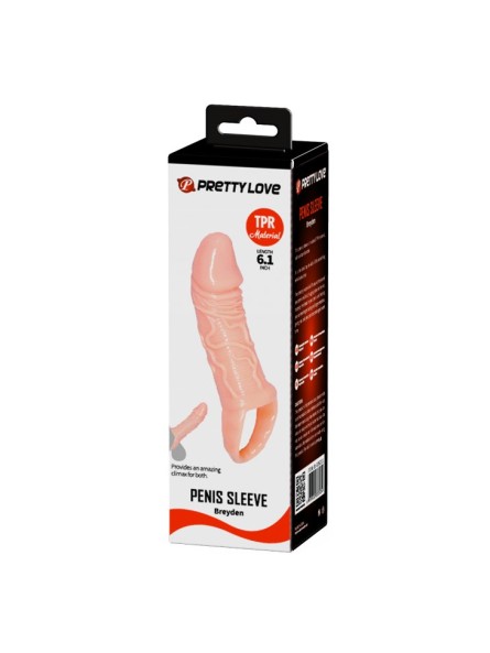 NAKŁADKA PRETTY LOVE PENIS SLEEVE BREYDEN