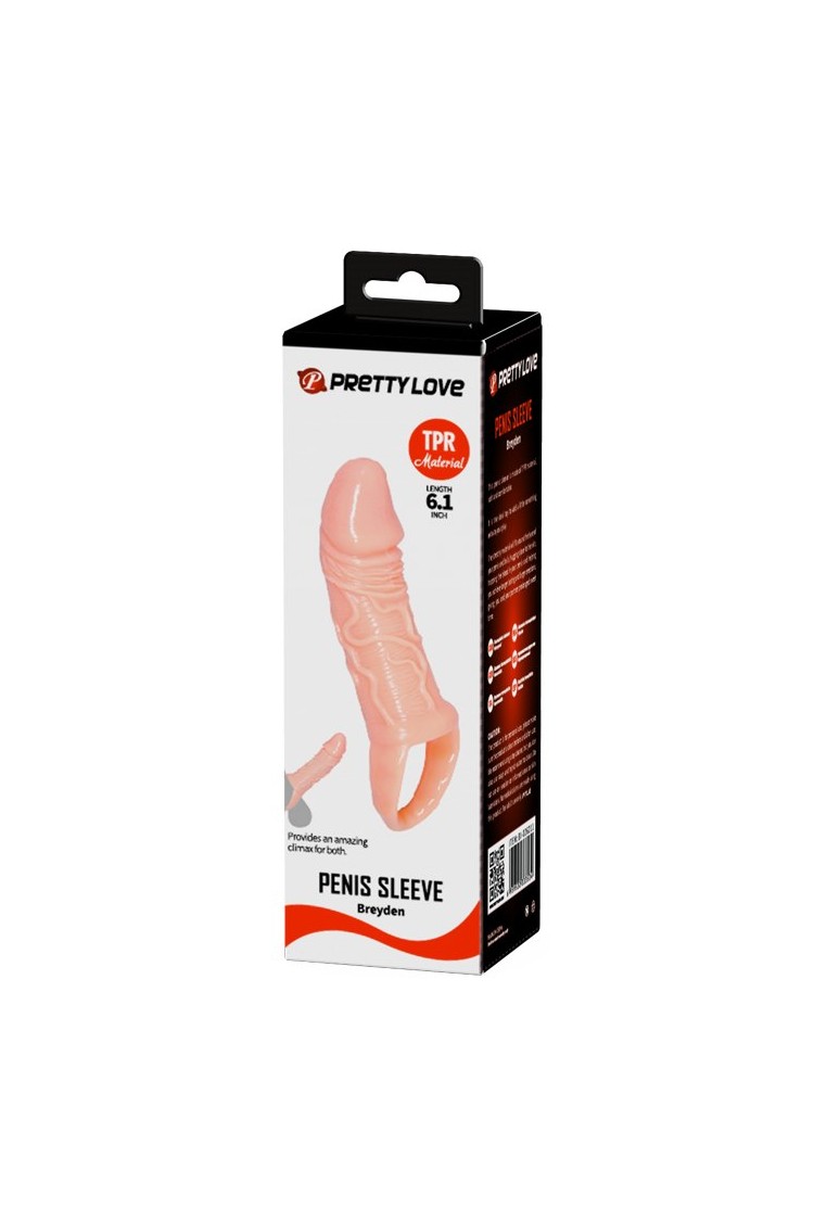 NAKŁADKA PRETTY LOVE PENIS SLEEVE BREYDEN