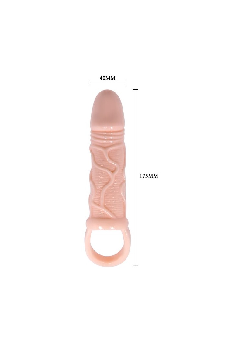 NAKŁADKA PRETTY LOVE PENIS SLEEVE CARSON CIELISTY