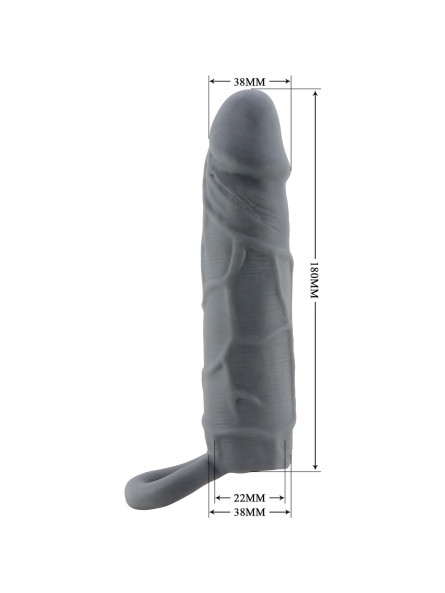 NAKŁADKA PRETTY LOVE REALISTIC PENIS SLEEVE