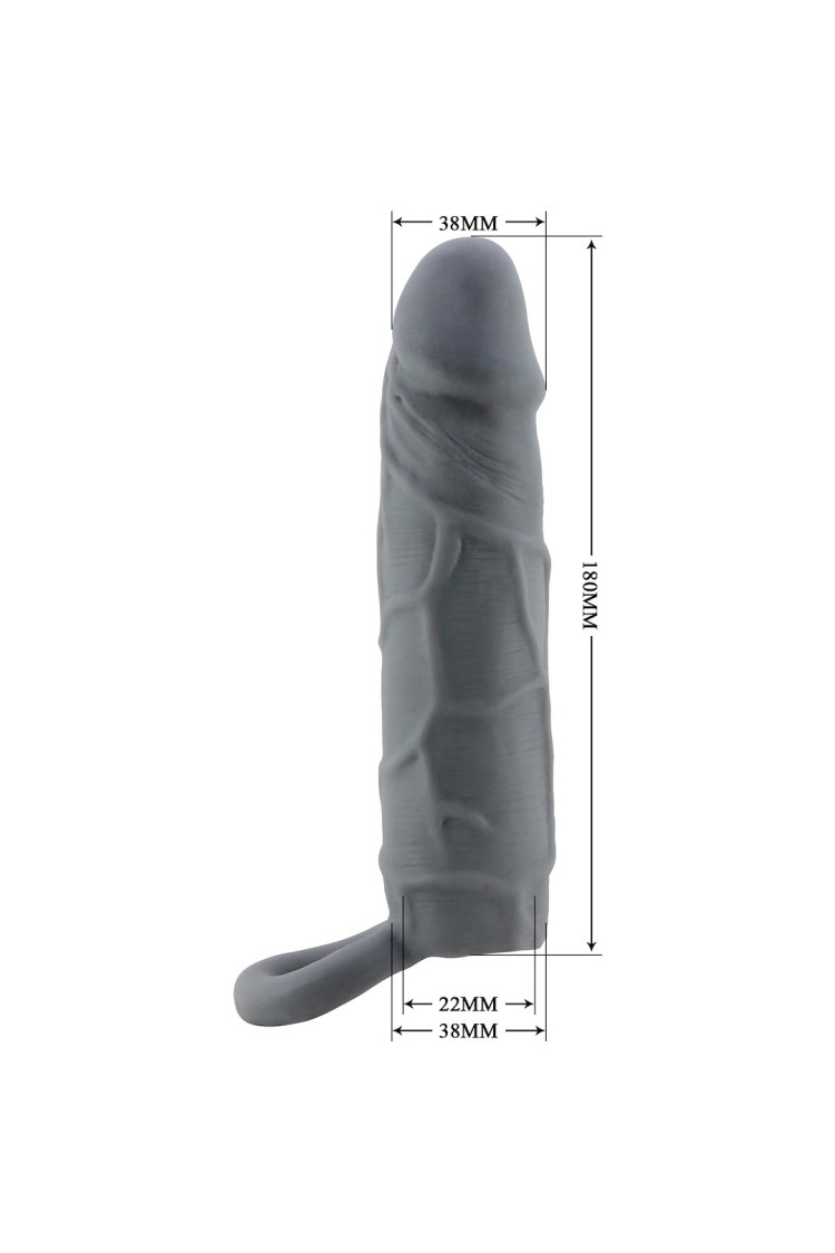 NAKŁADKA PRETTY LOVE REALISTIC PENIS SLEEVE