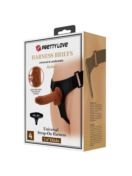 STRAP ON PRETTY LOVE HARNESS BRIEFS MICHEAL