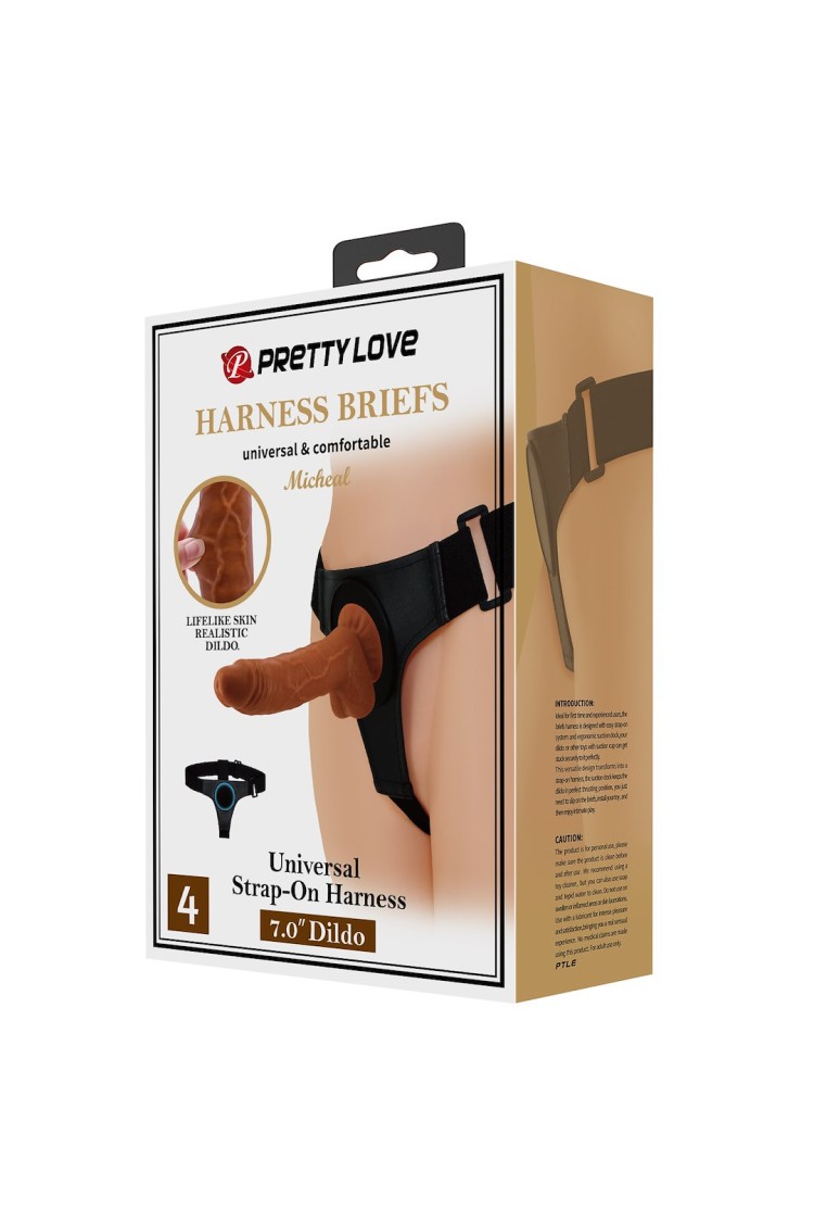 STRAP ON PRETTY LOVE HARNESS BRIEFS MICHEAL
